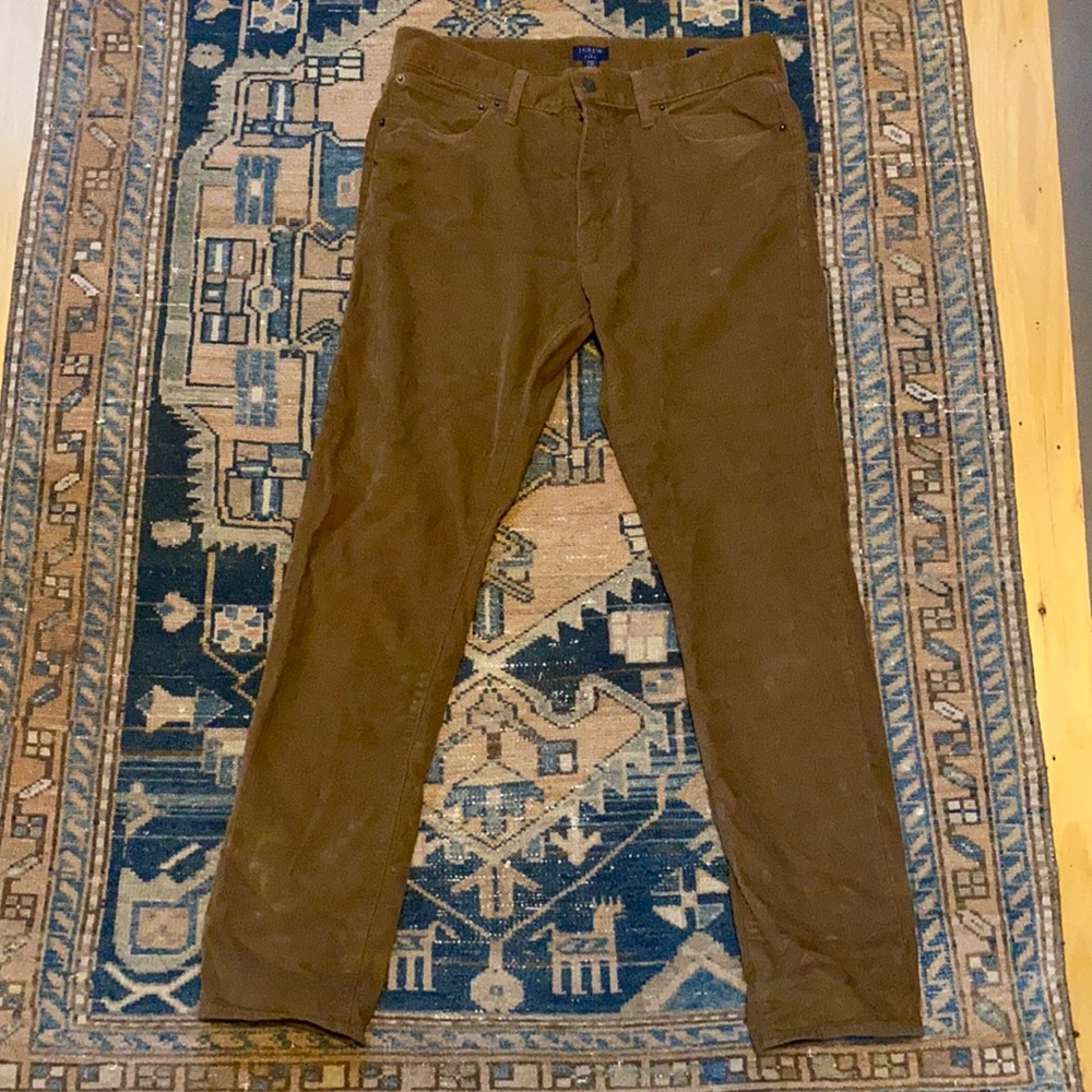 JCrew Flex Slim 30/30 corduroy pant